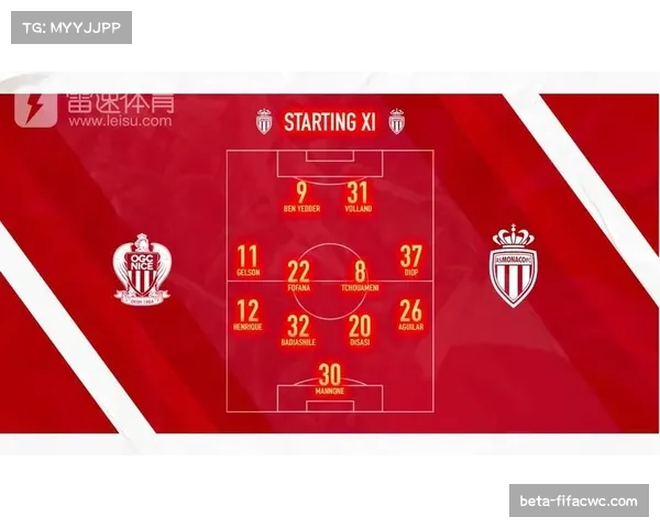 摩纳哥九人伤病名单侵蚀防守实力 后防线人员不整成战术执行障碍